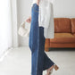 US cotton denim straight pants (blue) *JP