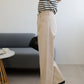 US cotton denim straight pants (ivory) *JP