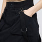 suspender maxi skirt (black) *JP