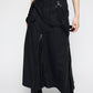 suspender maxi skirt (black) *JP