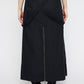 suspender maxi skirt (black) *JP