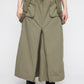 suspender maxi skirt (light khaki) *JP