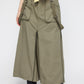 suspender maxi skirt (light khaki) *JP