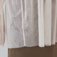 shirring tulle top (ivory) *JP