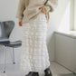 layer frill skirt (ivory) *JP