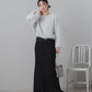 layer frill skirt (black) *JP