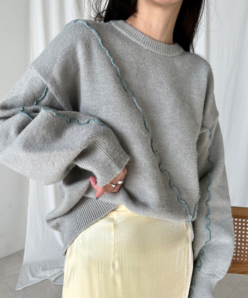 wave mellow top (grey) *JP