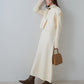 double zip knit set (ivory) *JP