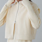 double zip knit set (ivory) *JP