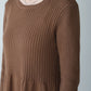 double zip knit set (mocha) *JP