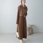 double zip knit set (mocha) *JP