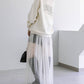 gather tulle sheer ops (ivory) *JP