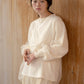 tulle layered sweat (ivory) *JP