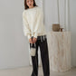 tulle layered sweat (ivory) *JP