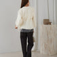 tulle layered sweat (ivory) *JP