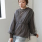 tulle layered sweat (charcoal) *JP