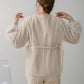 tulle layered sweat (beige) *JP