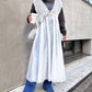 shirring tulle 2way dress (white) *JP