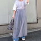 shirring tulle 2way dress (grey) *JP