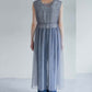 shirring tulle 2way dress (grey) *JP