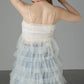 tulle volume dress (white) *JP