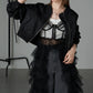 tulle volume dress (black) *JP