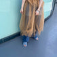 『高橋愛×KBF』frilled tulle dress (apricot) *JP