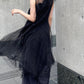 『高橋愛×KBF』frilled tulle dress (black) *JP