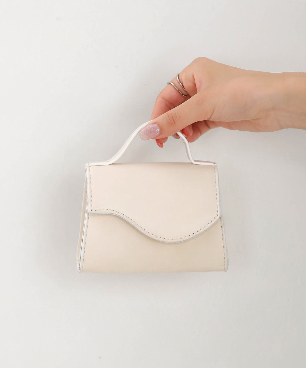 mini shoulder bag (ivory) *JP