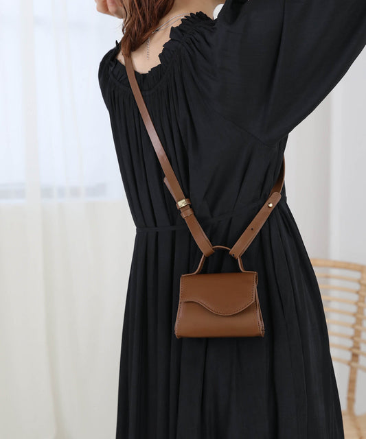 mini shoulder bag (brown) *JP