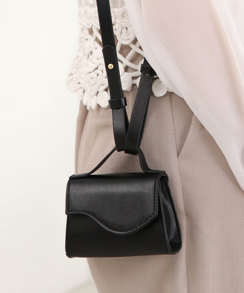 mini shoulder bag (black) *JP