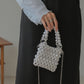 grains chain mini bag (ivory) *JP