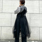 『高橋愛×KBF』frilled tulle dress (black) *JP