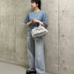 cut-off wide denim (light blue) *JP