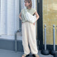 compact ZIP vest (beige) *JP