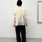 sheer boucle blouse (ivory) *JP