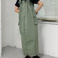 military ruffle ops (khaki) *JP