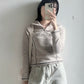 fleece top (beige)