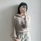 fleece top (beige)