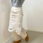 『高橋愛×KBF』shirred skirt pants set (ivory) *JP