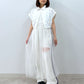 w pocket shirt dress set (white) *JP