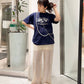 『高橋愛×KBF』shirred skirt pants set (ivory) *JP