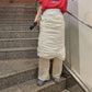 『高橋愛×KBF』shirred skirt pants set (ivory) *JP