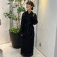 front Gathered Feather Shirt (black) *JP