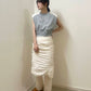 『高橋愛×KBF』shirred skirt pants set (ivory) *JP