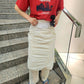 『高橋愛×KBF』shirred skirt pants set (ivory) *JP