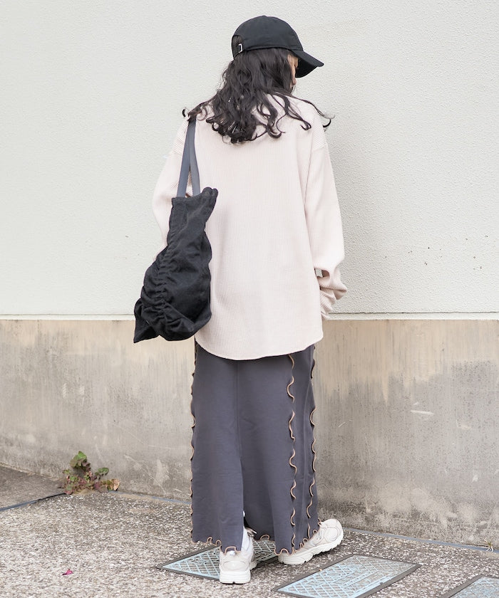 mellow sweat skirt (charcoal) *JP