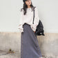 mellow sweat skirt (charcoal) *JP