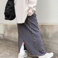 mellow sweat skirt (charcoal) *JP