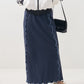 mellow sweat skirt (navy) *JP